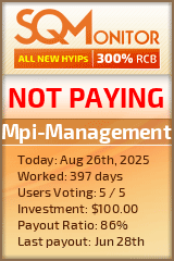 Mpi-Management Project Status Button