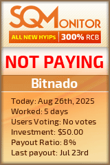 Bitnado Project Status Button