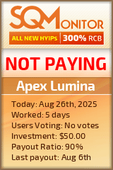Apex Lumina Project Status Button