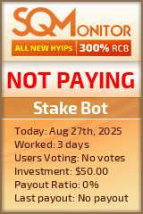 Stake Bot Project Status Button