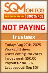 Trusteex Project Status Button
