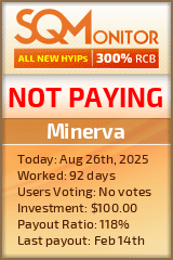 Minerva Project Status Button