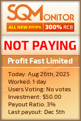 Profit Fast Limited Project Status Button