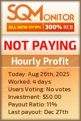 Hourly Profit Project Status Button