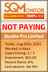Double Pro Limited Project Status Button