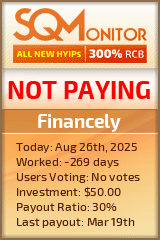 Financely Project Status Button
