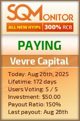 Vevre Capital Project Status Button