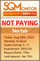 Norfab Project Status Button