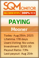 Mooner Project Status Button