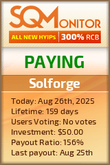 Solforge Project Status Button