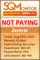 Zentrix Project Status Button