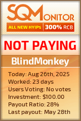 BlindMonkey Project Status Button