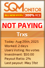 Trxs Project Status Button