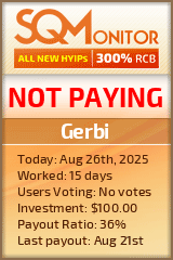 Gerbi Project Status Button