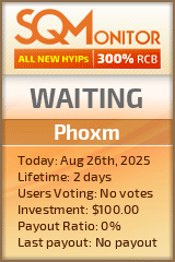 Phoxm Project Status Button
