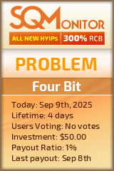 Four Bit Project Status Button