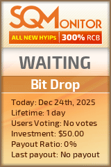 Bit Drop Project Status Button