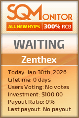 Zenthex Project Status Button