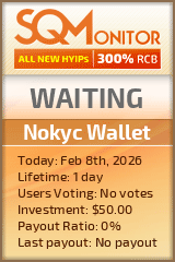Nokyc Wallet Project Status Button