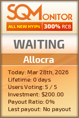 Allocra Project Status Button