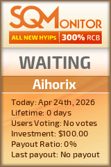 Aihorix Project Status Button