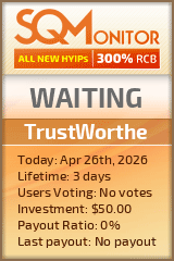 TrustWorthe Project Status Button