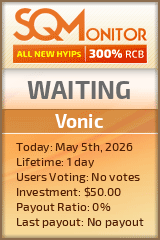 Vonic Project Status Button