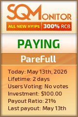 PareFull Project Status Button