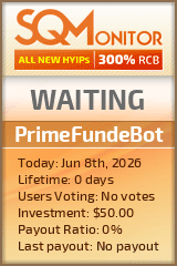 PrimeFundeBot Project Status Button