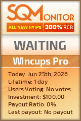 Wincups Pro Project Status Button