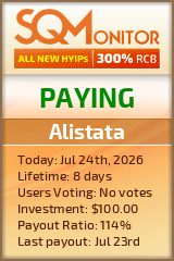 Alistata Project Status Button