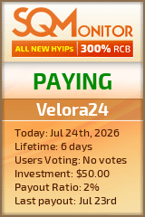 Velora24 Project Status Button