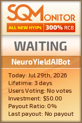 NeuroYieldAIBot Project Status Button
