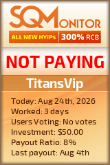 TitansVip Project Status Button