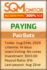 PairBots Project Status Button