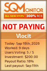 Vlocit Project Status Button