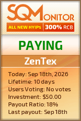ZenTex Project Status Button