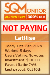 CatRise Project Status Button