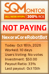 NexoraCoreRobotBot Project Status Button