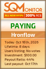 Hronflow Project Status Button