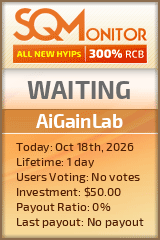AiGainLab Project Status Button
