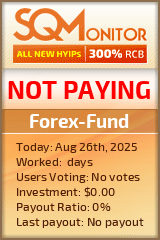 Forex-Fund Project Status Button