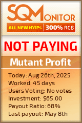 Mutant Profit Project Status Button