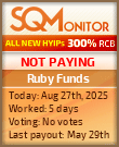 Ruby Funds Project Status Button