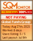 Global Funds Group Project Status Button