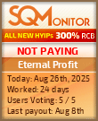 Eternal Profit Project Status Button