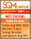 Solid Income Project Status Button