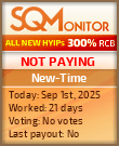 New-Time Project Status Button