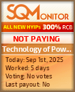 Technology of Power Project Status Button