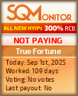 True Fortune Project Status Button